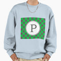 P Checkard Sweatshirt - Streetwear Style for Adults - T-Shirt, Sweatshirt, Hoodie