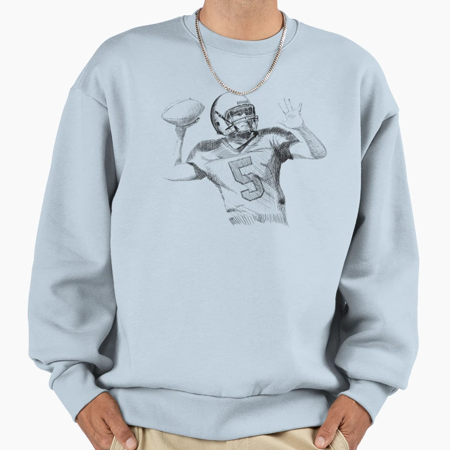 American Football Sweatshirt - Streetwear Style Men Women - T-Shirt, Sweatshirt, Hoodie