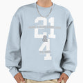 Name More Iconic Duo 21 4 White Sweatshirt - Minimalist Print for Adults - T-Shirt, Sweatshirt, Hoodie