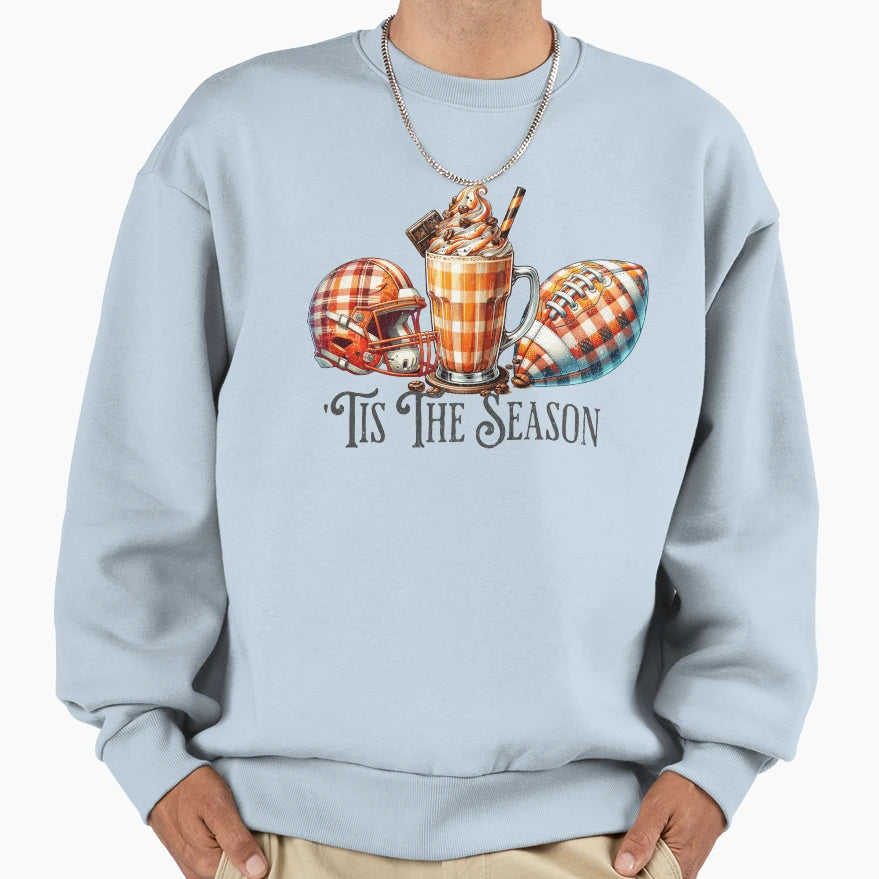 Tis Season Fall Autumn Sweatshirt - Fun Novelty Design Men Women - T-Shirt, Sweatshirt, Hoodie