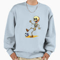 Soccer Player Skeleton Sweatshirt - Graphic Print Unisex - T-Shirt, Sweatshirt, Hoodie