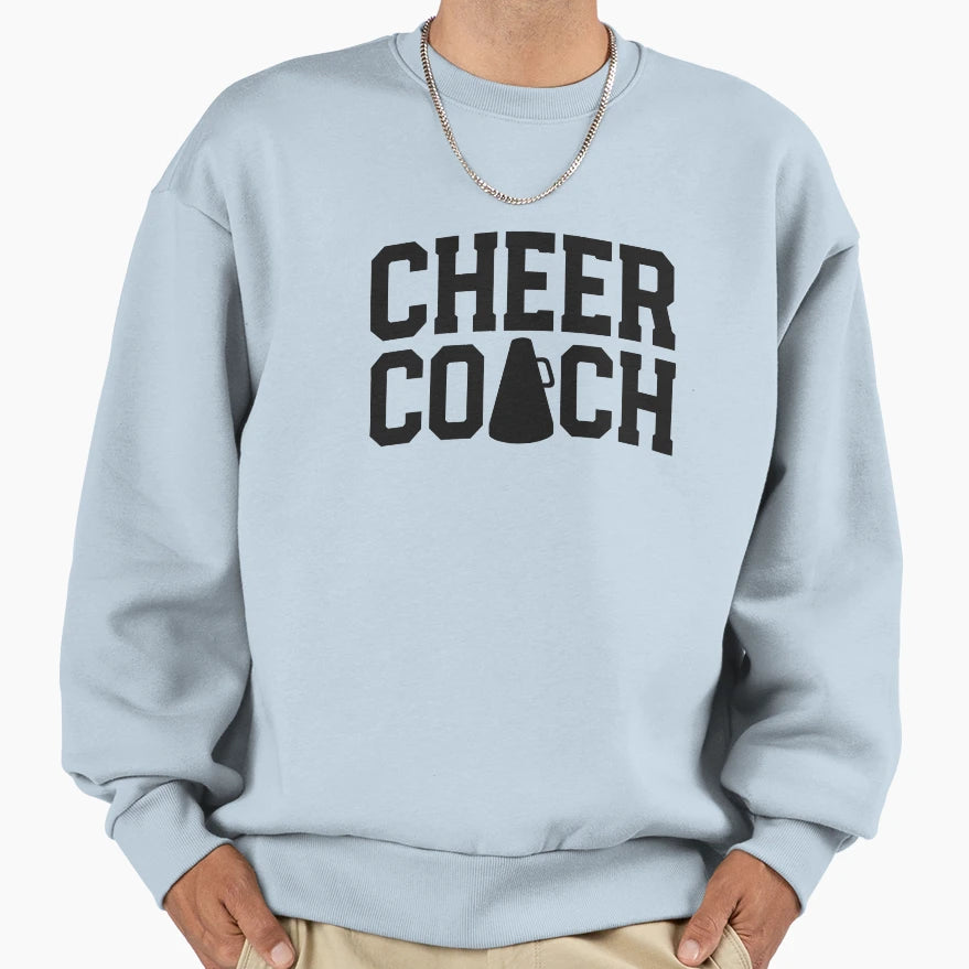 Cheer Coach Cheerleader Gift T-Shirt - Streetwear Style for Adults - T-Shirt, Sweatshirt, Hoodie