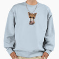 Fox Playing Football Sweatshirt - Minimalist Print Unisex - T-Shirt, Sweatshirt, Hoodie