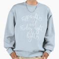 Fall Nights Friday Night Lights Sweatshirt - Trendy Graphic Unisex - T-Shirt, Sweatshirt, Hoodie
