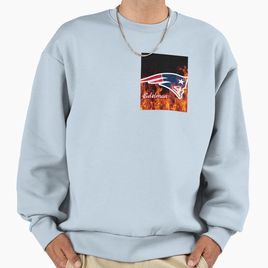 Edelman Fire Sweatshirt - Fun Novelty Design for Adults - T-Shirt, Sweatshirt, Hoodie
