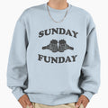 Sunday Funday Cheers Sweatshirt - Trendy Graphic for Adults - T-Shirt, Sweatshirt, Hoodie