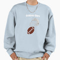 Gridiron Glory Sweatshirt - Minimalist Print Men Women - T-Shirt, Sweatshirt, Hoodie