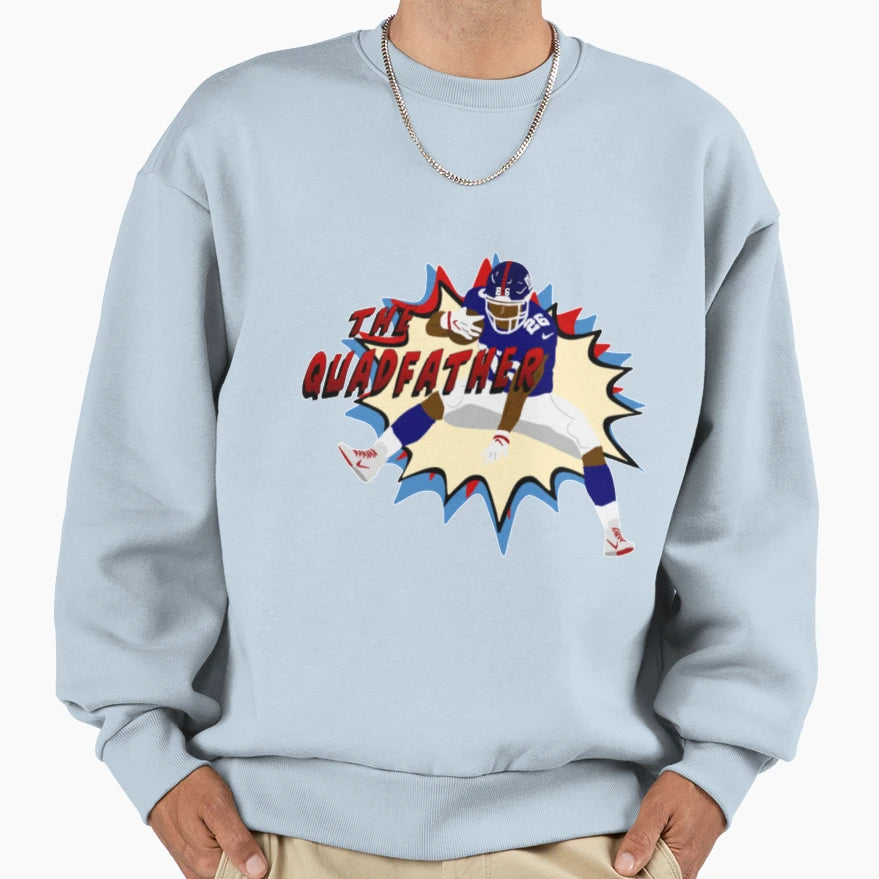 Quadfather Sweatshirt - Aesthetic Graphic Men Women - T-Shirt, Sweatshirt, Hoodie