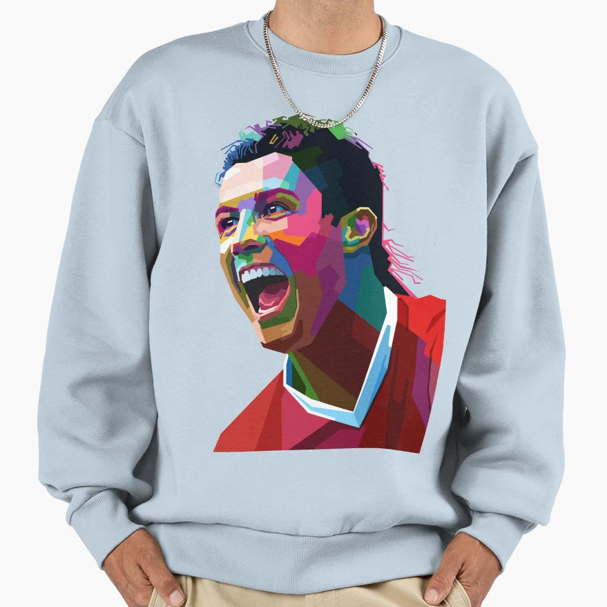 Crisitiano Ronaldo Greatest Sweatshirt - Novelty Apparel for Adults - T-Shirt, Sweatshirt, Hoodie