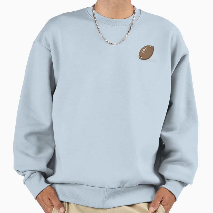 American Football Ball Sweatshirt - Fun Novelty Design Men Women - T-Shirt, Sweatshirt, Hoodie
