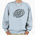 Sunday Funday Football Fan Sweatshirt - Fun Novelty Design for Adults - T-Shirt, Sweatshirt, Hoodie