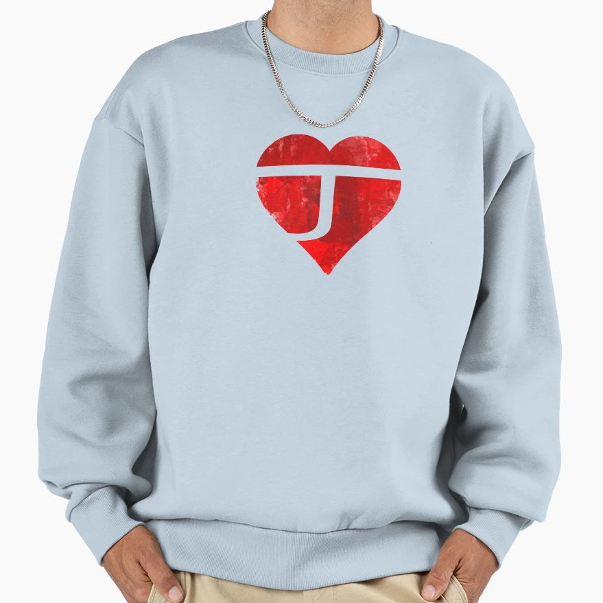 J Heart Sweatshirt - Fun Novelty Design Unisex - T-Shirt, Sweatshirt, Hoodie