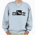Eat Dive Sleep Sweatshirt - Fun Novelty Design for Adults - T-Shirt, Sweatshirt, Hoodie