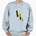 Black And Yellow Lightning Sweatshirt - Trendy Graphic Unisex - T-Shirt, Sweatshirt, Hoodie