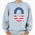 Letter Q Capital Alphabet Q Sweatshirt - Custom Art Print for Adults - T-Shirt, Sweatshirt, Hoodie