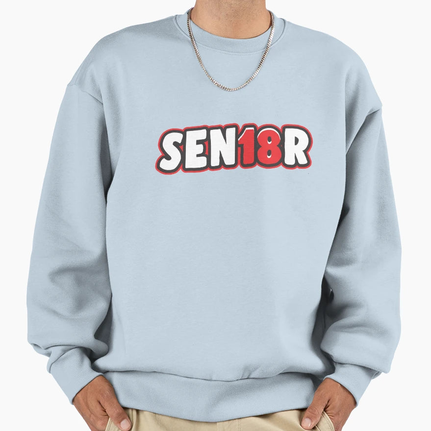 Seniors 2018 Sweatshirt - Aesthetic Graphic Unisex - T-Shirt, Sweatshirt, Hoodie