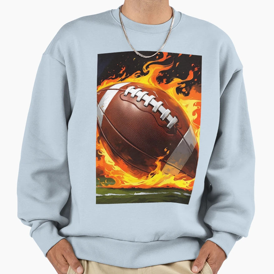 Football Fan Match Soccer Rugby Sweatshirt - Trendy Graphic Men Women - T-Shirt, Sweatshirt, Hoodie