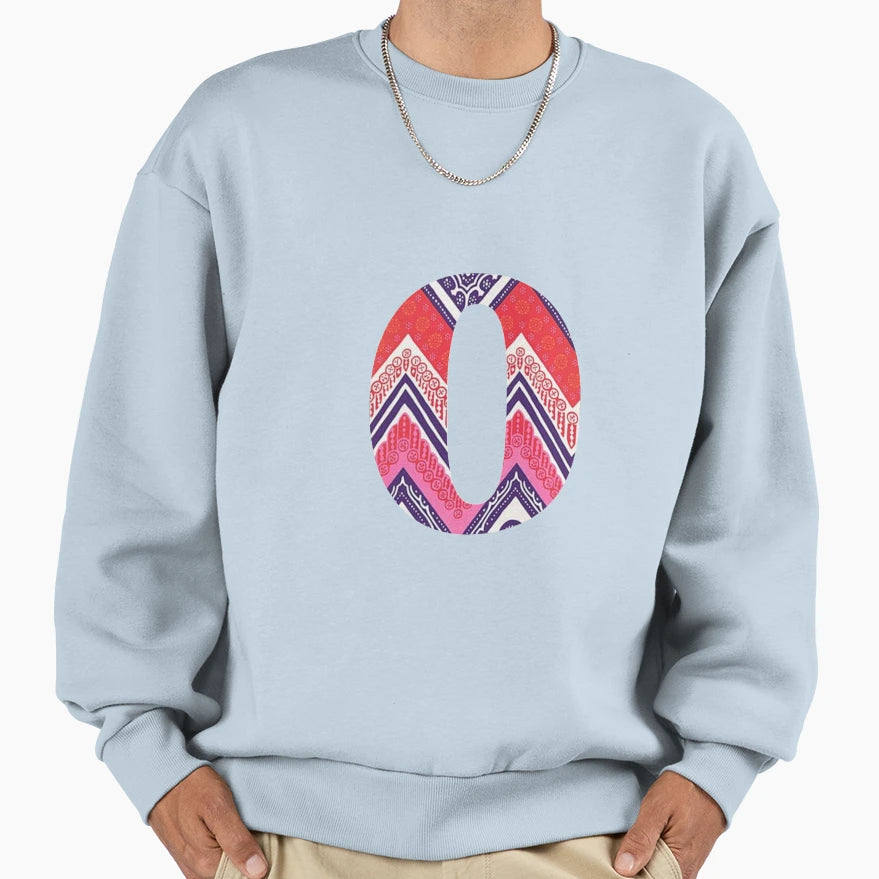 Letter O Sweatshirt - Novelty Apparel Men Women - T-Shirt, Sweatshirt, Hoodie
