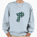 Letter P Pattern Sweatshirt - Streetwear Style for Adults - T-Shirt, Sweatshirt, Hoodie