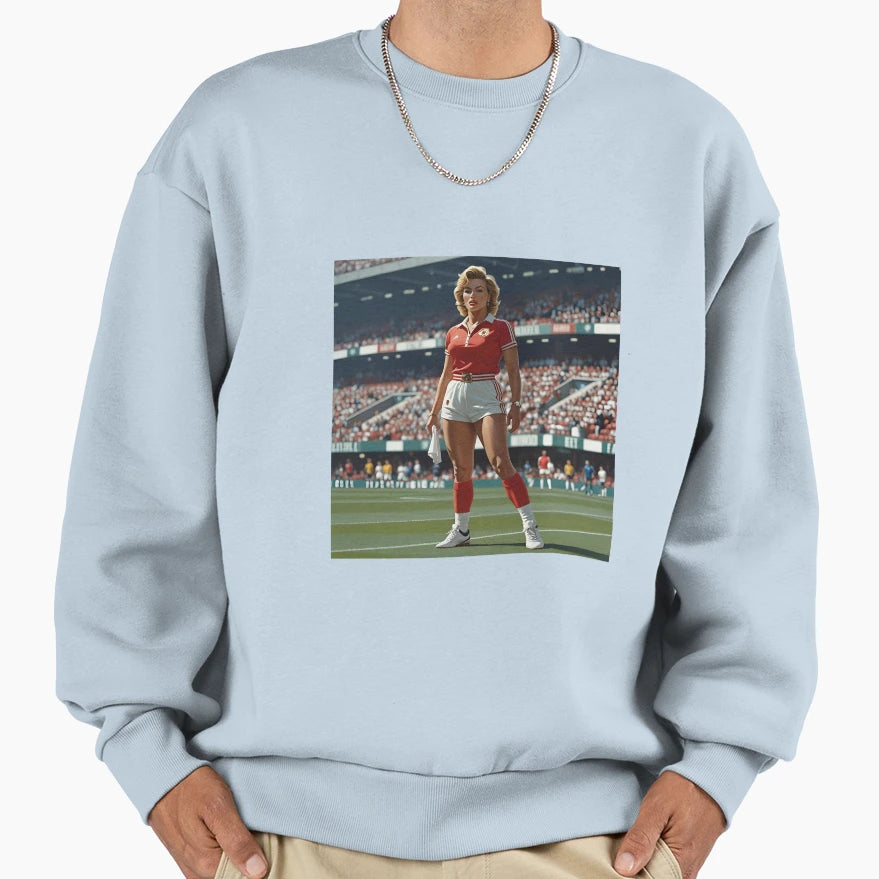 Modern Marilyn Monroe Blonde Sweatshirt - Casual Everyday Wear Men Women - T-Shirt, Sweatshirt, Hoodie