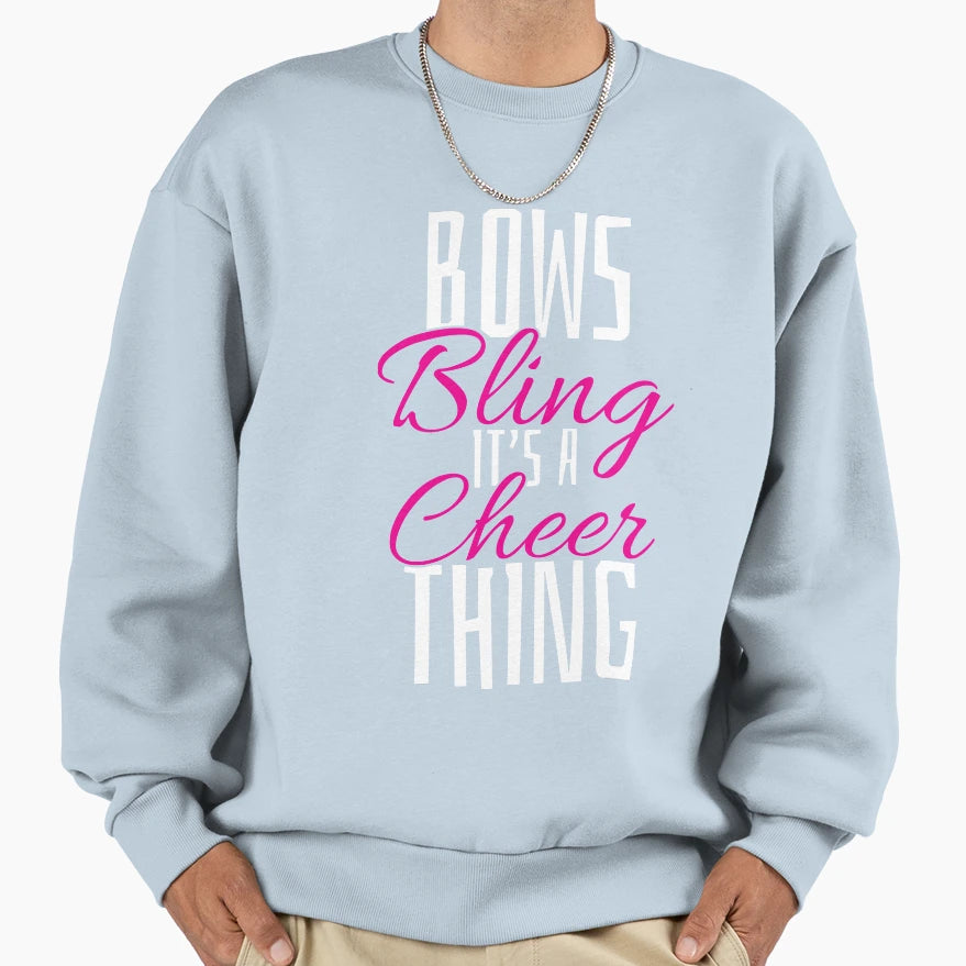 Cheerleader Cheerleading Sweatshirt - Graphic Print Men Women - T-Shirt, Sweatshirt, Hoodie