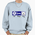Eat Sleep Play Field Hockey Sweatshirt - Streetwear Style for Adults - T-Shirt, Sweatshirt, Hoodie