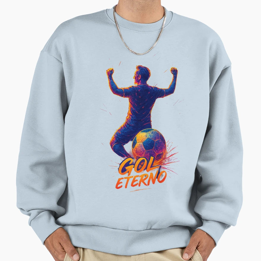 Eternal Goal Legendary Football Sweatshirt - Custom Art Print Men Women - T-Shirt, Sweatshirt, Hoodie