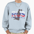 2018 Soccer Cup Russia Flag Rus Sweatshirt - Minimalist Print Unisex - T-Shirt, Sweatshirt, Hoodie