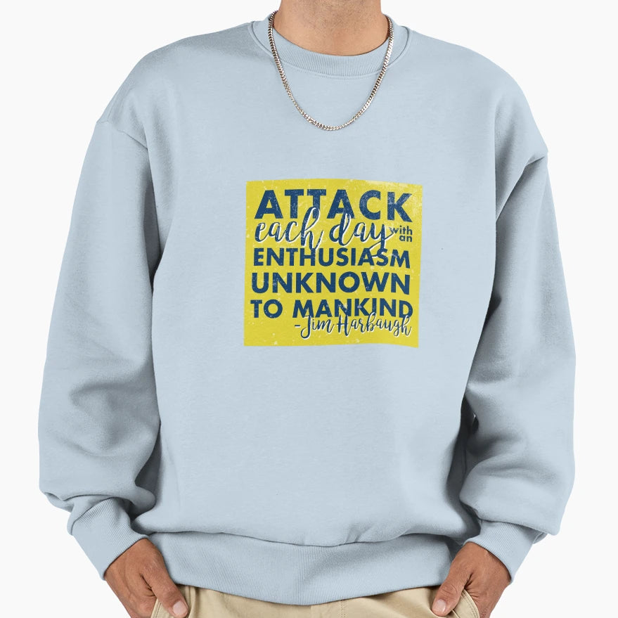 Enthusiasm Sweatshirt - Aesthetic Graphic Men Women - T-Shirt, Sweatshirt, Hoodie