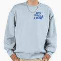 Keep Buffalo Secret Sweatshirt - Trendy Graphic Unisex - T-Shirt, Sweatshirt, Hoodie