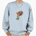 Letter P Color Sweatshirt - Custom Art Print Unisex - T-Shirt, Sweatshirt, Hoodie