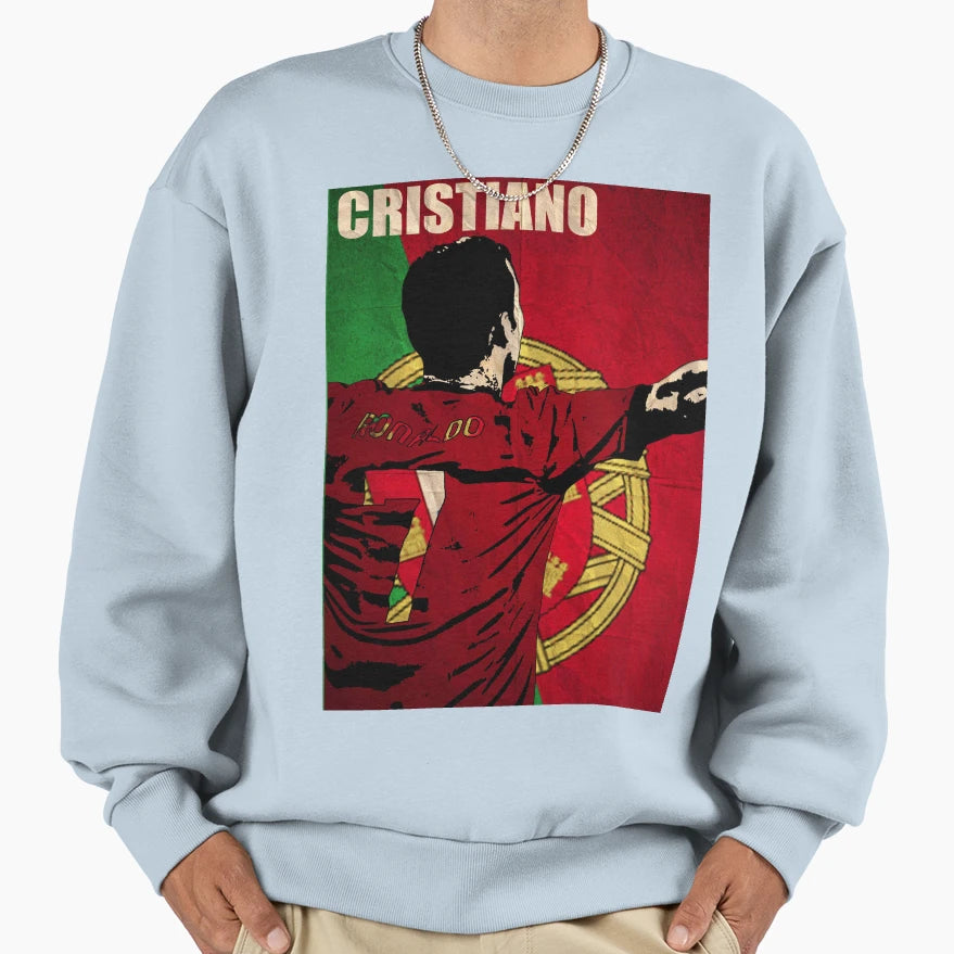 Ronaldo Sweatshirt - Novelty Apparel Unisex - T-Shirt, Sweatshirt, Hoodie