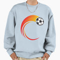 Football Wave Ball Football Ball Sweatshirt - Custom Art Print for Adults - T-Shirt, Sweatshirt, Hoodie