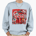 Tampa Collage Sweatshirt - Trendy Graphic for Adults - T-Shirt, Sweatshirt, Hoodie