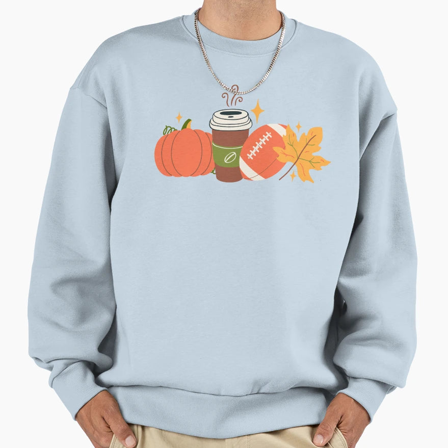 Fall And Football Sweatshirt - Streetwear Style Unisex - T-Shirt, Sweatshirt, Hoodie
