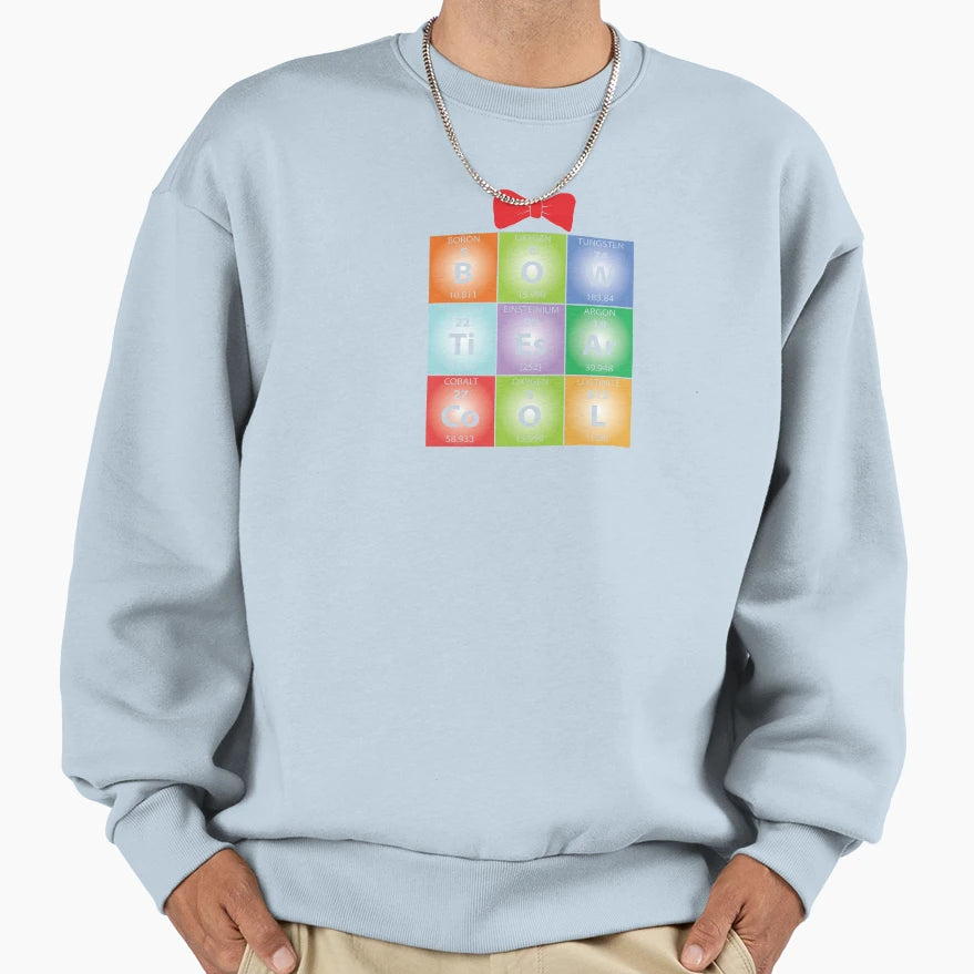 Bow Ties Chemical Elements Sweatshirt - Casual Everyday Wear for Adults - T-Shirt, Sweatshirt, Hoodie