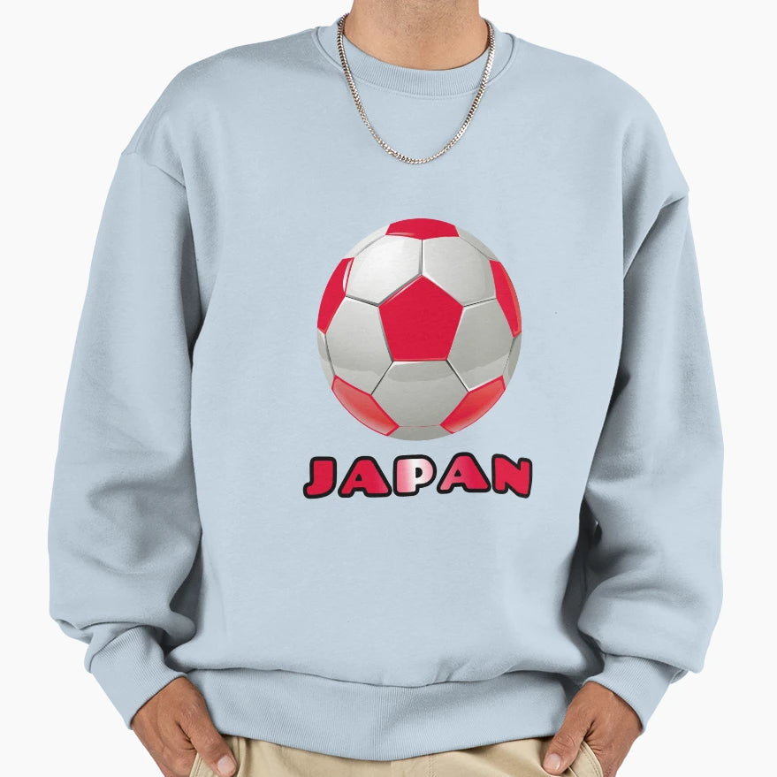 Fifa 2022 Team Japan Sweatshirt - Aesthetic Graphic Unisex - T-Shirt, Sweatshirt, Hoodie