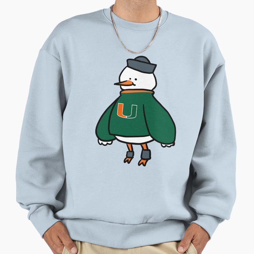 Sebastian Ibis University Miami Sweatshirt - Trendy Graphic Men Women - T-Shirt, Sweatshirt, Hoodie