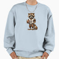 Feral Football Raccoon Sweatshirt - Novelty Apparel Men Women - T-Shirt, Sweatshirt, Hoodie