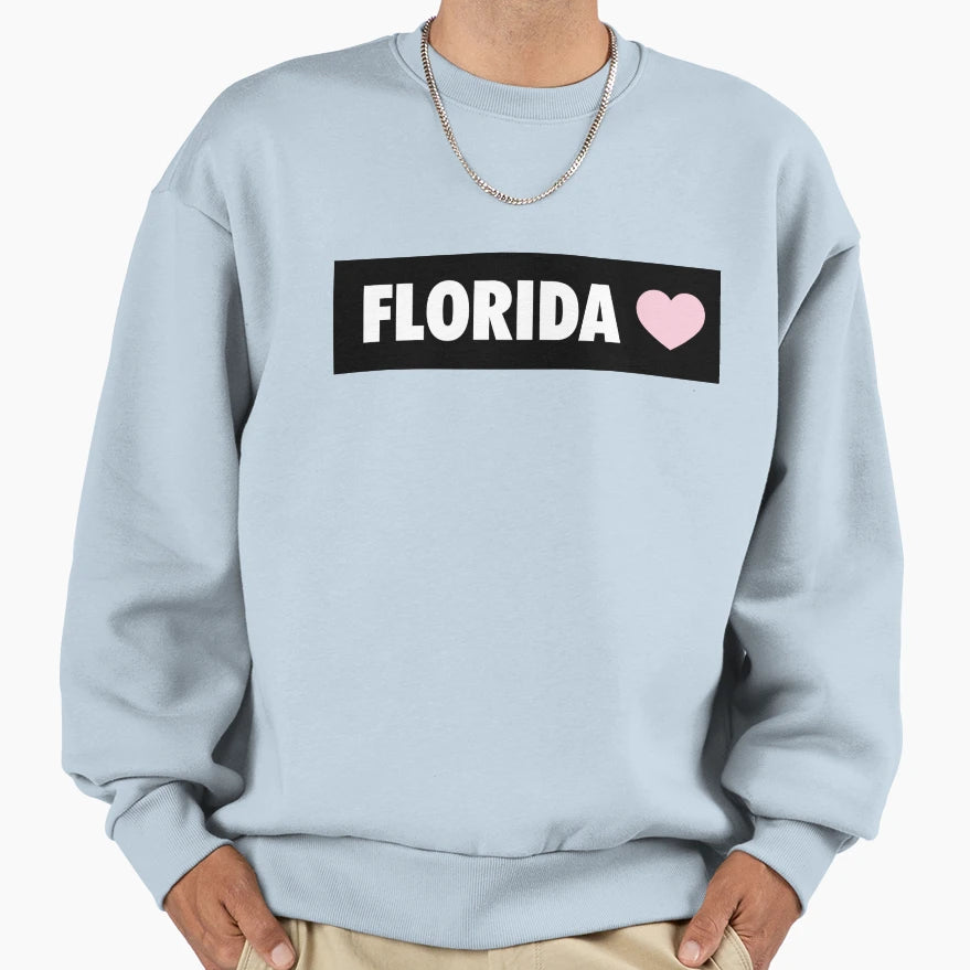 Florida Sweatshirt - Graphic Print Unisex - T-Shirt, Sweatshirt, Hoodie