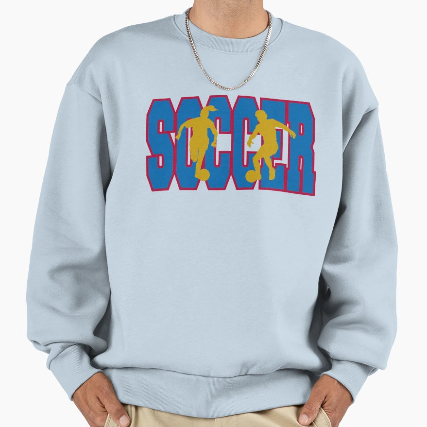 Soccer Sweatshirt - Casual Everyday Wear Men Women - T-Shirt, Sweatshirt, Hoodie
