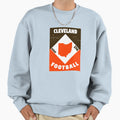 Cleveland Football Sweatshirt - Unique Graphic for Adults - T-Shirt, Sweatshirt, Hoodie