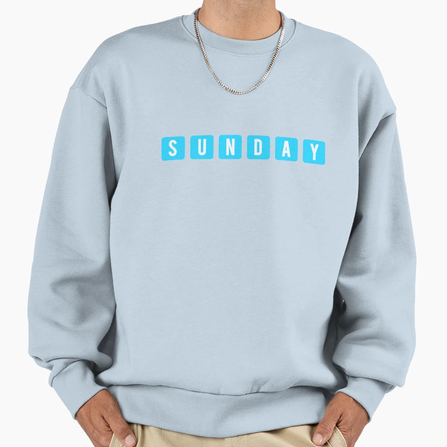 Sunday Keys Blue Sweatshirt - Fun Novelty Design Unisex - T-Shirt, Sweatshirt, Hoodie