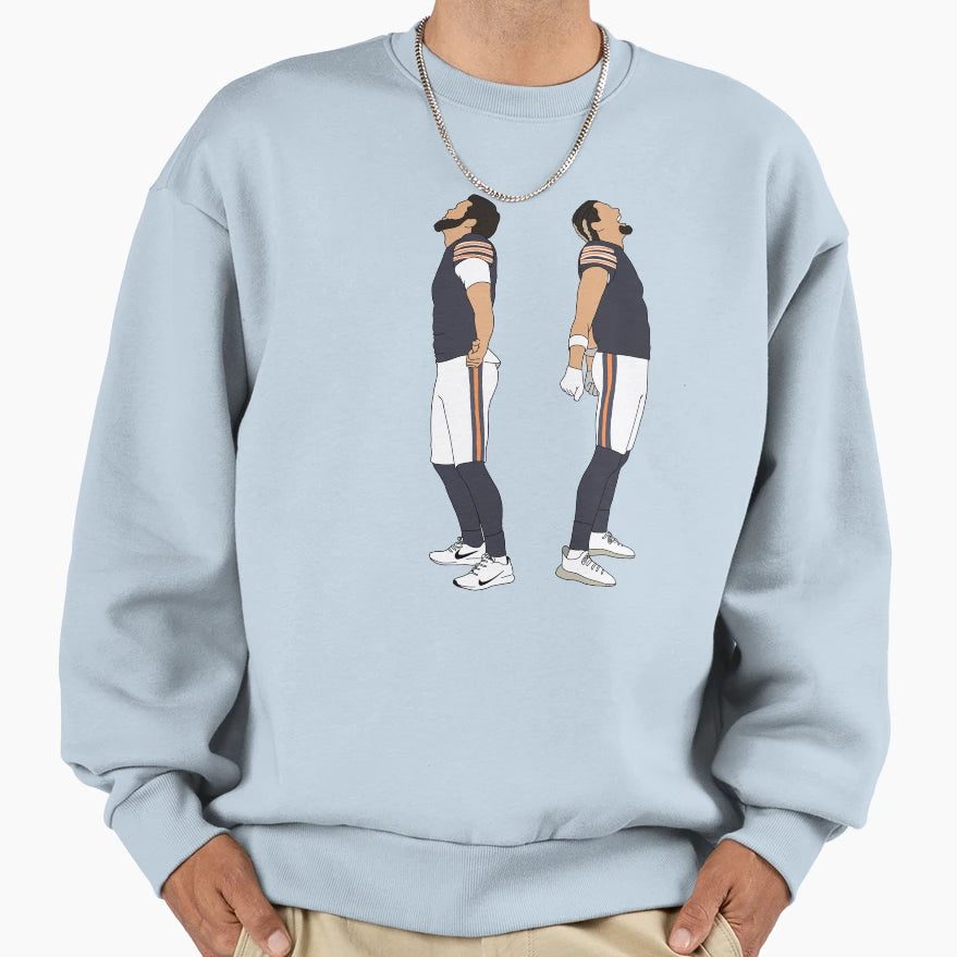 Back To Back Triumph Sweatshirt - Novelty Apparel for Adults - T-Shirt, Sweatshirt, Hoodie