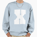 Alphabet X Lowercase Letter X Sweatshirt - Fun Novelty Design for Adults - T-Shirt, Sweatshirt, Hoodie