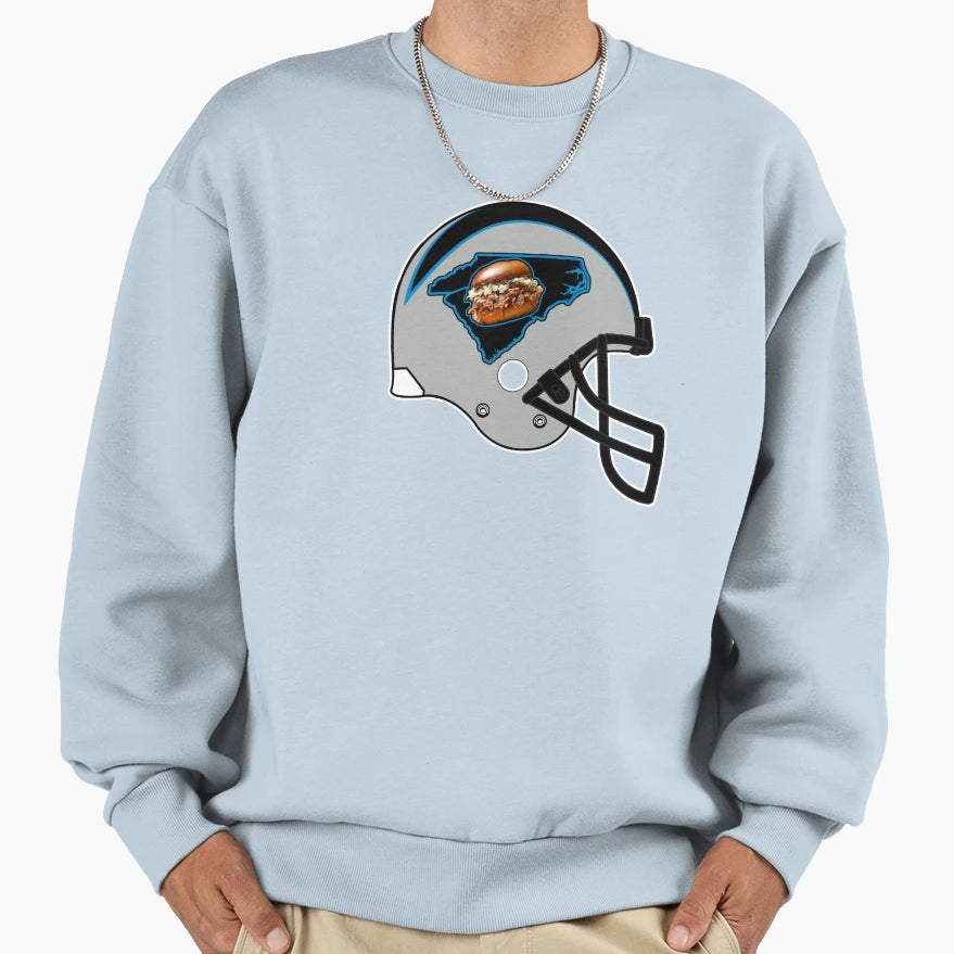 Carolina Barbecue Helmet Sweatshirt - Unique Graphic Unisex - T-Shirt, Sweatshirt, Hoodie