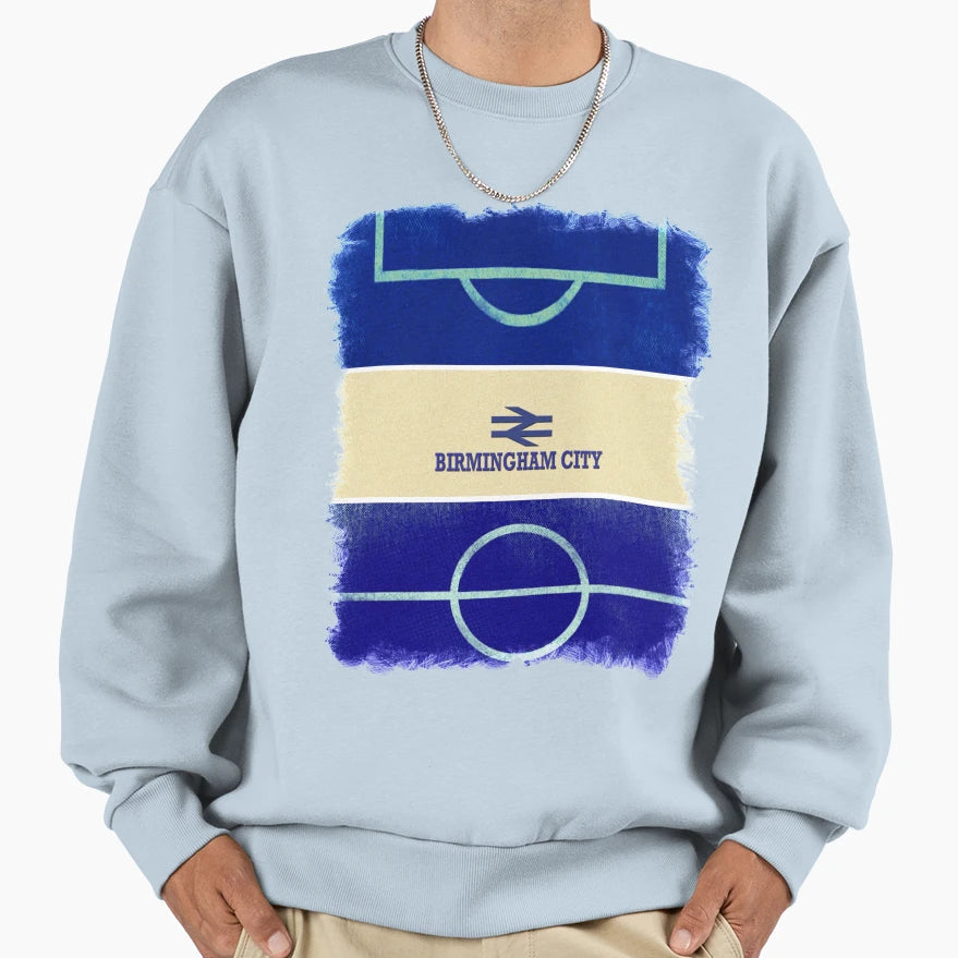 Birmingham British Rail Old Skool Sweatshirt - Aesthetic Graphic Men Women - T-Shirt, Sweatshirt, Hoodie