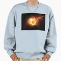 Football Flames Sweatshirt - Novelty Apparel for Adults - T-Shirt, Sweatshirt, Hoodie