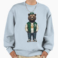 Trendy Panda Bear Sweatshirt - Minimalist Print Men Women - T-Shirt, Sweatshirt, Hoodie