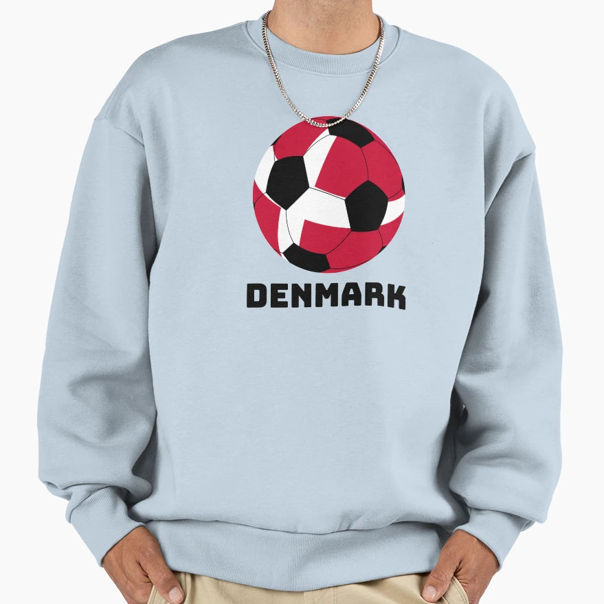 Denmark Football Denmark Gift Sport T-Shirt - Minimalist Print Men Women - T-Shirt, Sweatshirt, Hoodie